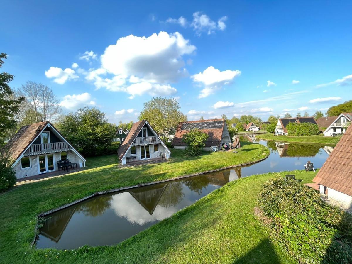 Vakantiepunt 142 - Moderne Vakantiewoning Aan Het Water! Gramsbergen ภายนอก รูปภาพ